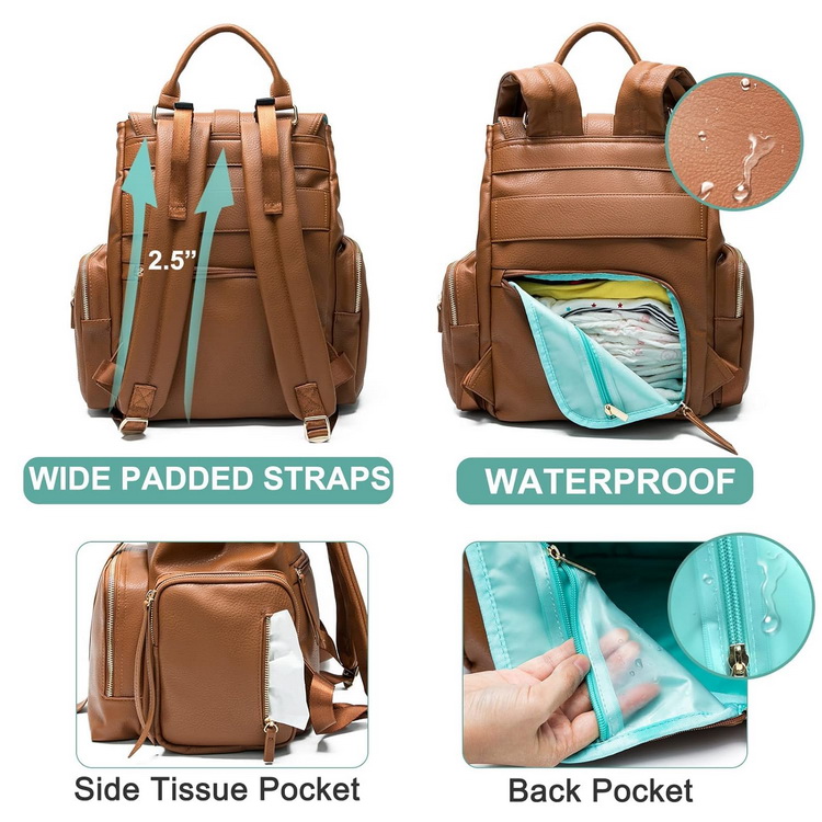 MOMINSIDE Diaper Bag Backpack