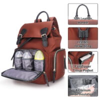 Hafmall Diaper Backpack Pocket