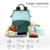 Hap Tim Diaper Bag Backpack Large Capacity
