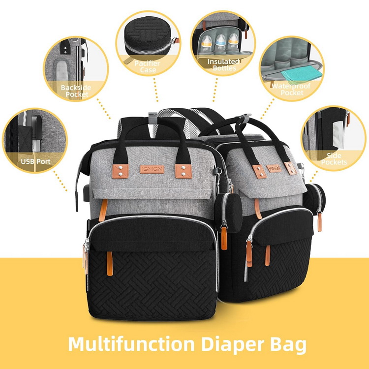 ISMGN Diaper Bag Backpack