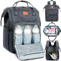 KeaBabies Baby Diaper Bag Backpack